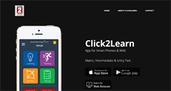 Desktop Screenshot of click2learn.pk